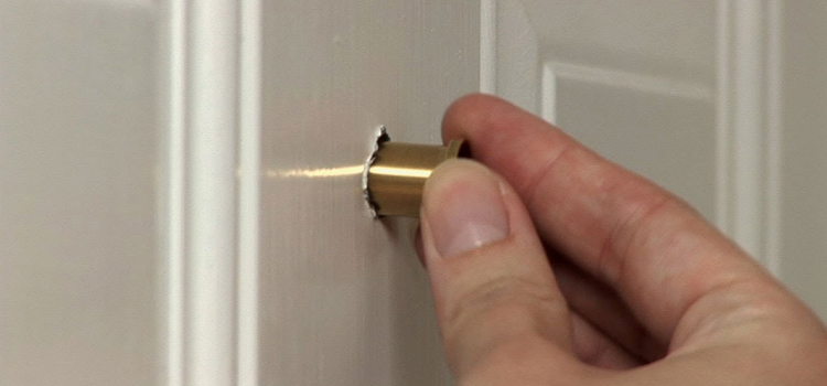 peephole door repair in Bradenton
